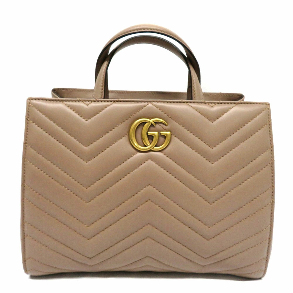 GUCCI bag GG Marmont beige Nude Beige Tan strap by